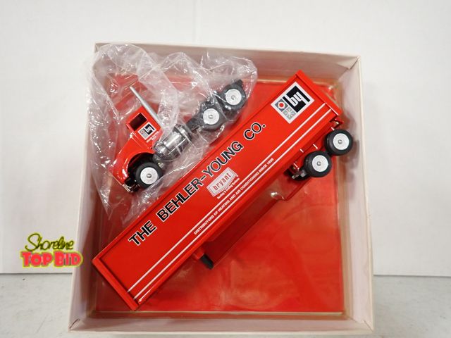 Lot 59-50038 - Vintage Winross Diecast Behler-Young Semi &amp; Trailer