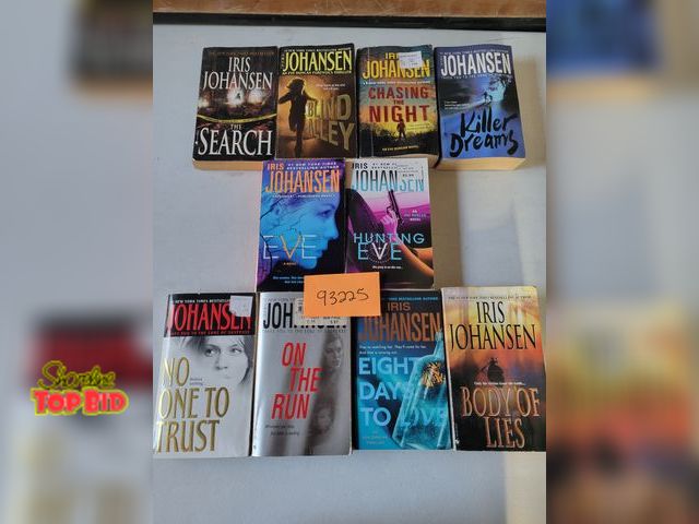 Lot 59-93225 - Iris Johansen 10 Book Paperback Lot! See photos for specific titles included.