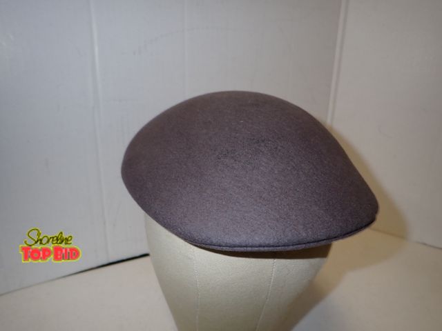 Lot 59-21053 - Classic Brown Wool-Blend or Felt Ascot or Flat Driving Cap