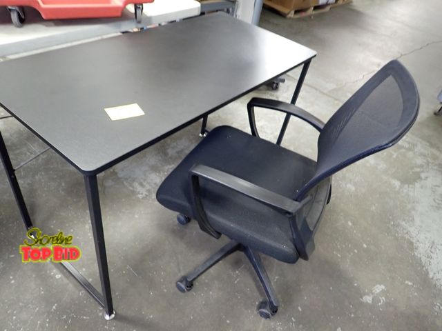 Lot 59-20083 - Lightweight Office Desk &amp; Office Chair