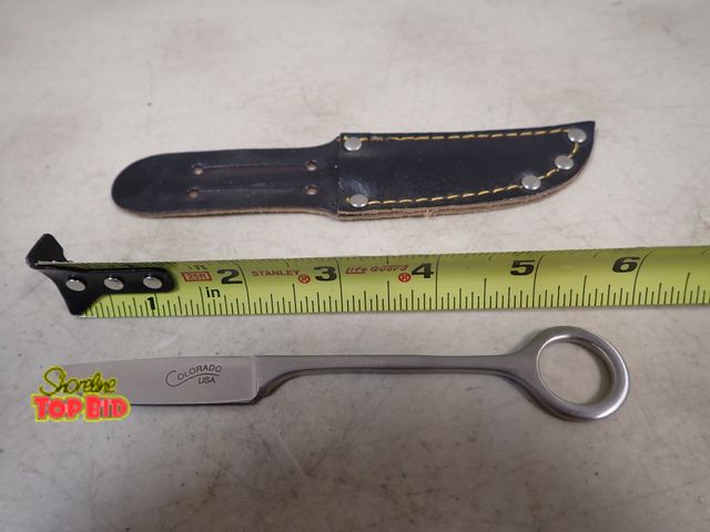 Lot 59-41434 - Trout Knife with Sheath, Made in Japan