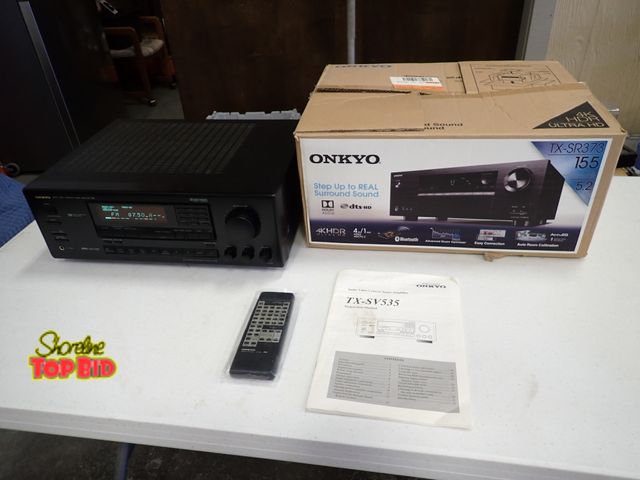 Lot 59-20138 - Onkyo TX-SR373 5.2 Channel AV Reciever, New Old Stock