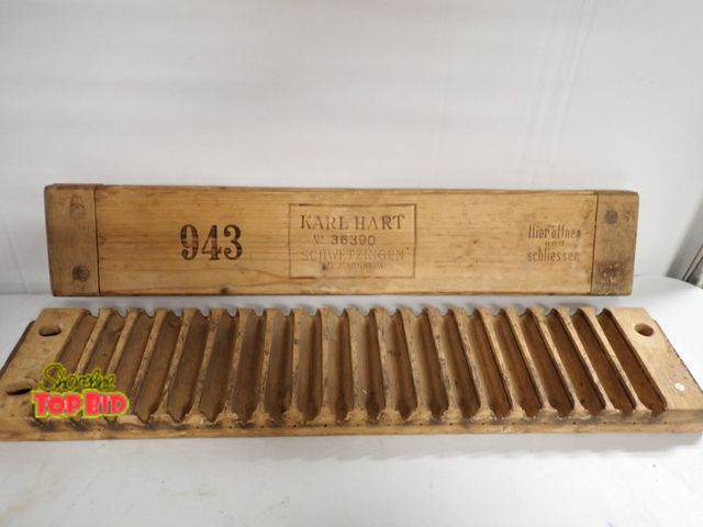Lot 59-14337 - Early 1900s to 1940s 943 Karlhart Antique Cigar Mold, Schwetzingen Germany