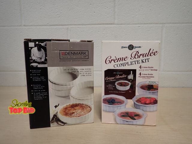 Lot 59-41252 - 10 Creme Brulee Dishes - Never Used