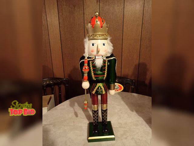 Lot 59-43257 - 24" tall Nutcracker, Great Condition
