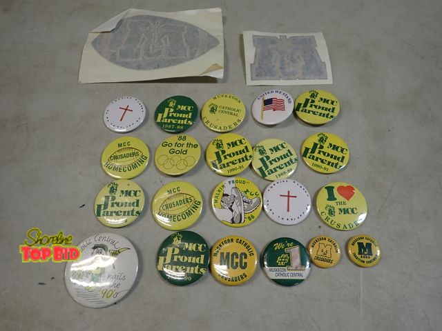 Lot 59-41580 - Vintage Muskegon Catholic Central Pins