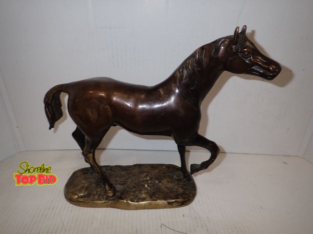 Lot 59-10116 - Beautiful Bronze Horse Sculpture 11" x 14"