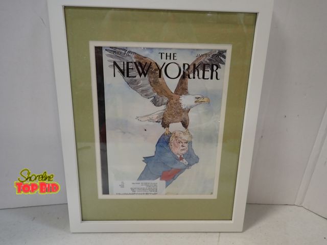 Lot 59-43460 - Framed The New Yorker Magazine 15" x 12"