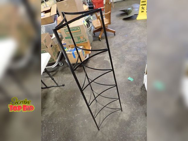 Lot 59-33246 - Black Metal 6-Level Stand