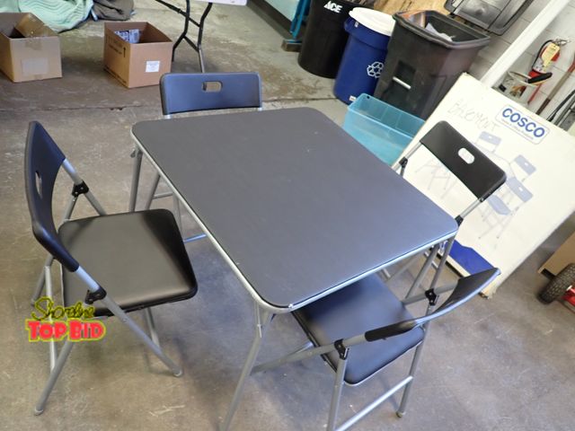 Lot 59-20100 - Cosco 5-pc Card Table Set