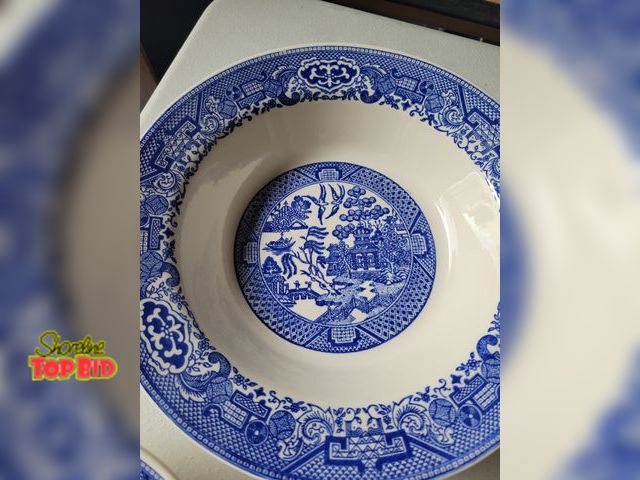 Lot 59-93206 - Lot of beautiful dishes with plates, teacups and saucers, and bowls