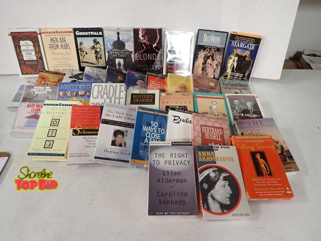Lot 59-50047 - New &amp; Used Books on Cassette Tapes