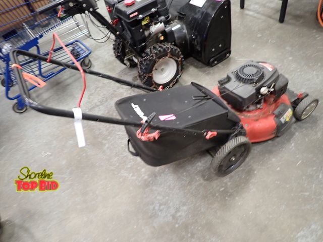 Lot 59-50148 - Troybilt Push Mower Rear Bagger Mower, Works