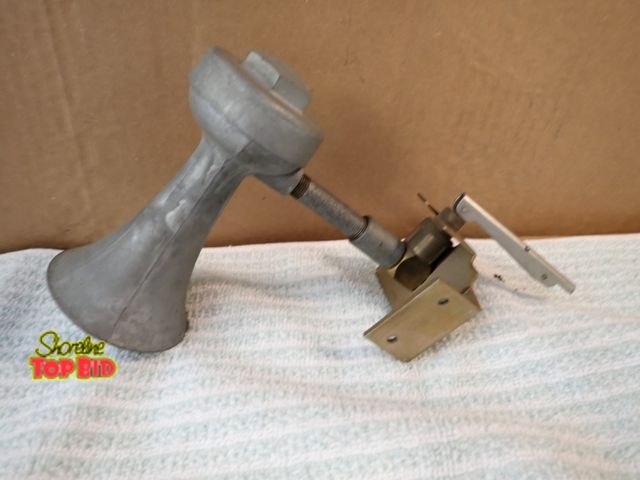 Lot 59-21408 - 1950s Falcon Mid-Century Pneumatic Signal Air Horn Industrial Grade Trumpet Style for Marine Use