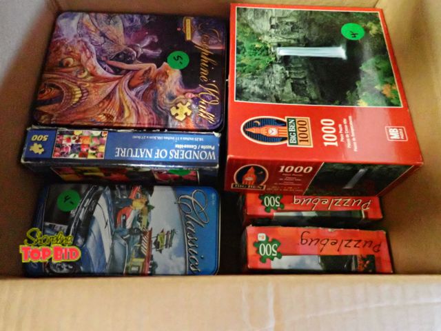Lot 59-50077 - 13 Assorted Puzzles