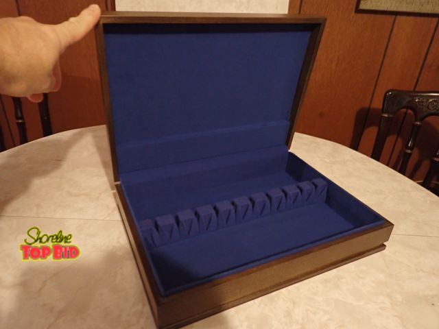 Lot 59-43117 - Vintage Silverware Jewelry Box, Unused