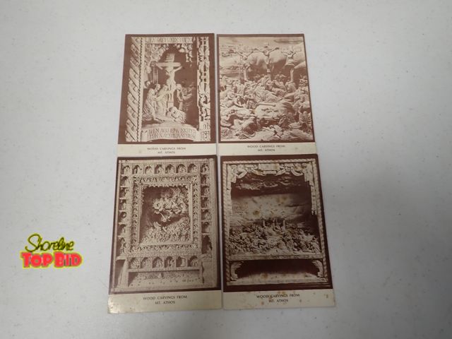 Lot 59-21060 - 4 Historical Souvenir Post Cards from the Protestant and Orthodox Center Pavillion at the 1964-1965 ...