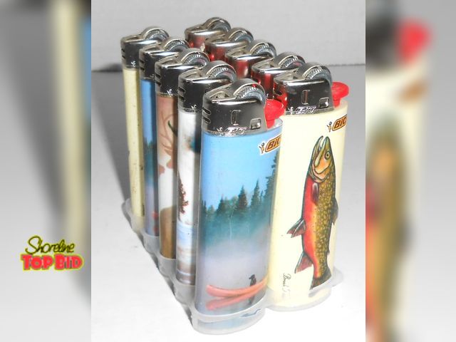 Lot 59-74330 - X10 Full Size BIC Lighters - NOS