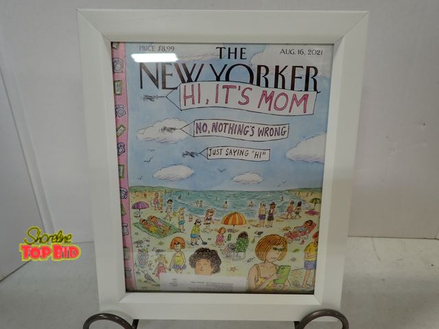 Lot 59-43182 - Framed The New Yorker Print 11 1/4" x 9 1/2"