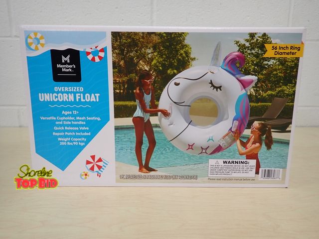 Lot 59-30331 - New Oversized Unicorn Float 56" Ring Diameter