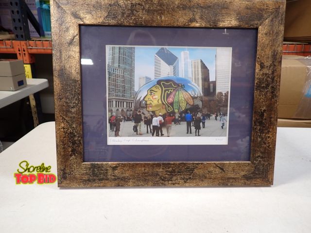 Lot 59-43186 - Stanley Cup Champions 2015 Framed Picture 14 1/2" x 17 1/2"