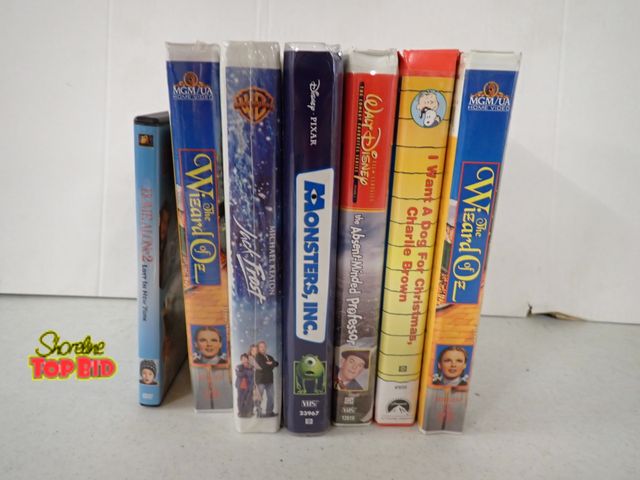 Lot 59-50058 - VHS Tapes and 1 DVD