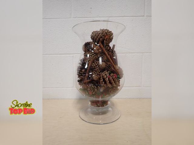 Lot 59-41262 - Pinecone Cinnamon Stick Holiday Decor