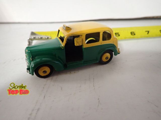 Lot 59-43347 - Austin Taxi Mellano LTD Dinky Toys Made in England, Cast with Rubber Wheels, Almost Mint Condition 3...