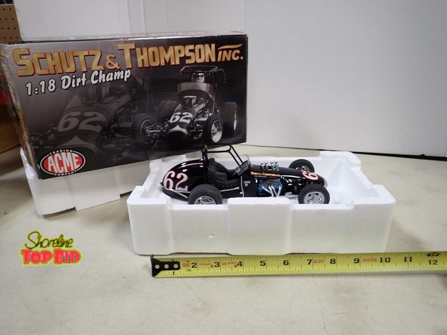 Lot 59-41190 - New 1 of 750 Diecast 1:18 Scale Schutz &amp; Thomas Inc. Dirt Champ Race Car