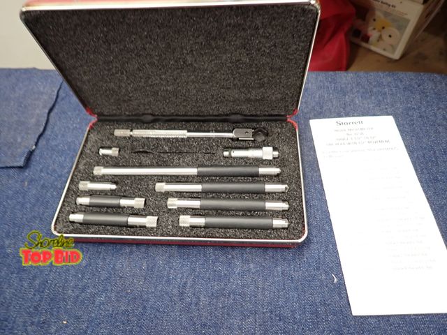 Shoreline Top Bid - Lot 59-18236 - Starrett Inside Micrometer Range 1 1 ...