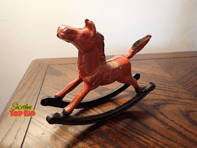 Lot 59-43046 - Vintage Cast Iron Rocking Horse