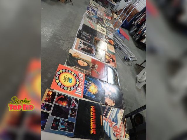 Lot 59-50290 - Awesome Vinyl LP Mostly Rock &amp; Roll Records, 39 Total