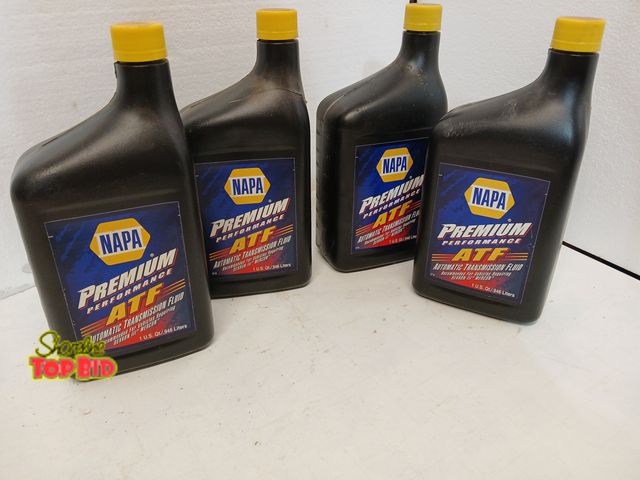 Lot 59-71017 - New 4- new Atf automatic transmission fluid dextron lll/ mercon