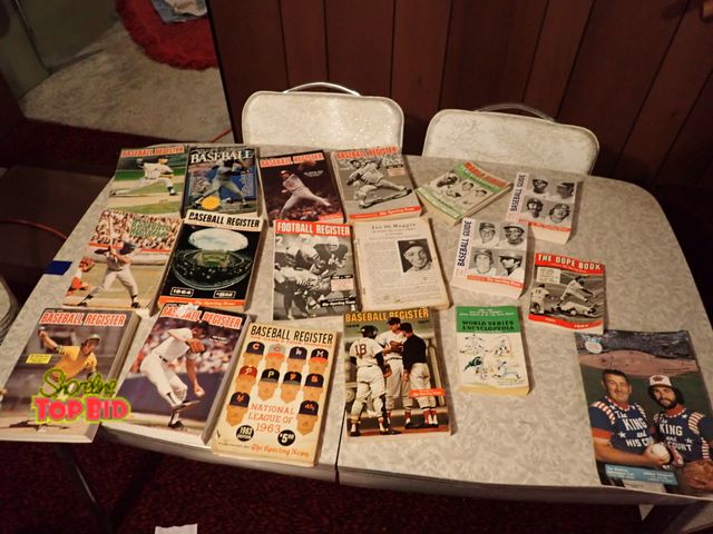 Lot 59-43397 - Vintage Sports Books - Ephemera Collectibles