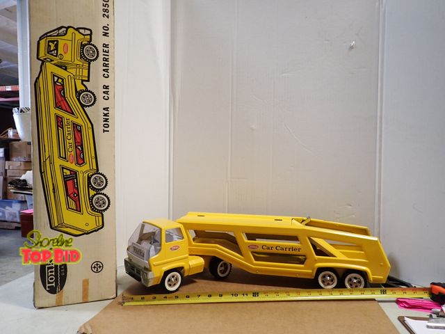 Lot 59-20075 - Vintage Tonka Car Carrier with Original Box