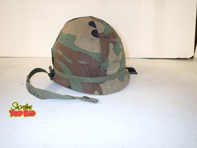 Lot 59-50010 - US Military Surplus MI Steel Pot Helmet