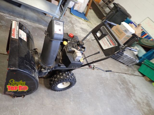 Lot 59-41090 - Troybilt Walk-Behind Snow Blower Snow King Snow Blower, Electric Start, Working