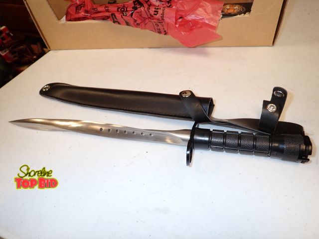 Lot 59-33224 - Microtech Jagdkommando Fixed Blade Bead Blast Finish