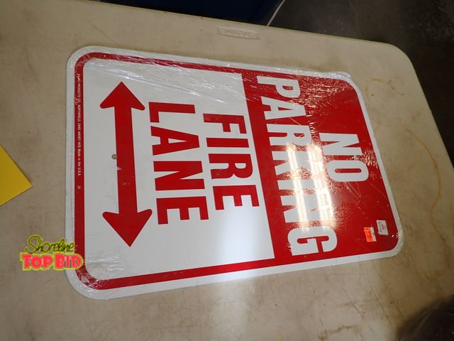Lot 59-21259 - 18" x 12" Metal Sign