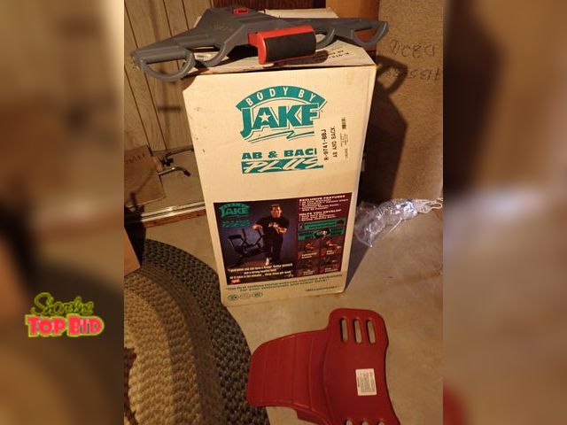 Lot 59-43394 - Never Used Body by Jake with 2 Other Exercise AB Workout Equipment