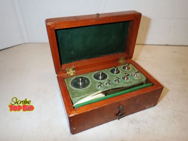 Lot 59-14651 - Ca. 1900 Apothecary or Laboratory Weight Set No. 96