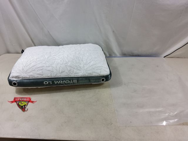 Lot 7-133108 - Retail value $199! Bedgear Storm Performance Pillow – 1.0. Medium Firmness Pillow for All Sleep Posi...
