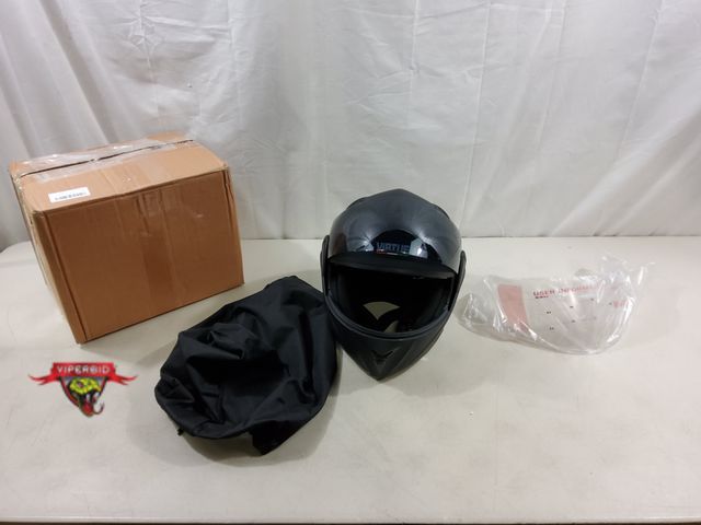 Lot 7-131065 - Virtue men's motorcycle helmet with face shields. Size: S. MD-808