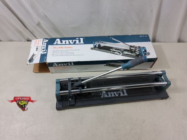 Lot 7-134752 - Anvil 14" Tile Cutter. *Note: Missing Rip Guard*