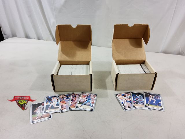 Lot 7-123608 - 1991 Leaf Series 1 &amp; 2 Baseball card sets.