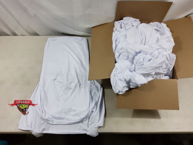 Lot 7-130989 - (30) White Chair Covers