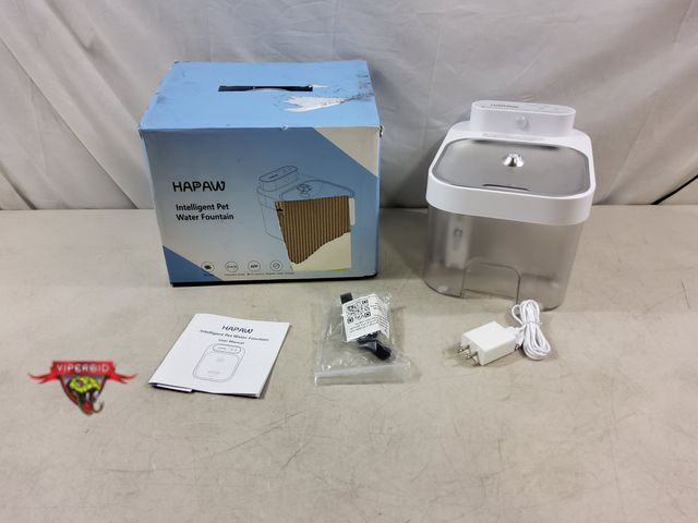 Lot 7-132980 - Retail $72! Hapaw Smart Cat Water Fountain. Wireless dispenser for indoor use.