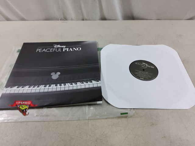 Lot 7-135716 - Disney Peaceful Piano vinyl record.