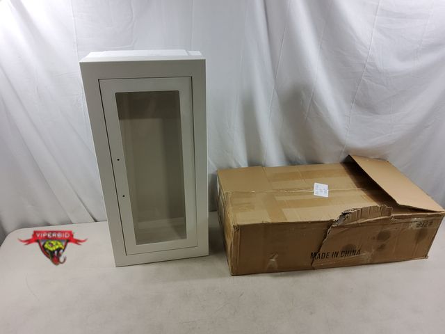Lot 7-134609 - Semi-Recessed Fire Extinguisher Case. *Missing Handle*