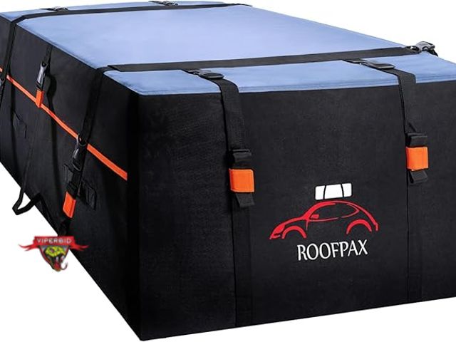 Lot 7-133020 - Retail $158! Roofpax extendable rooftop cargo carrier. 19/15cf.
